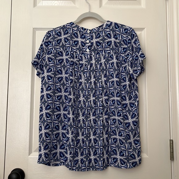Blue Patterned Shirt - Picture 4 of 6
